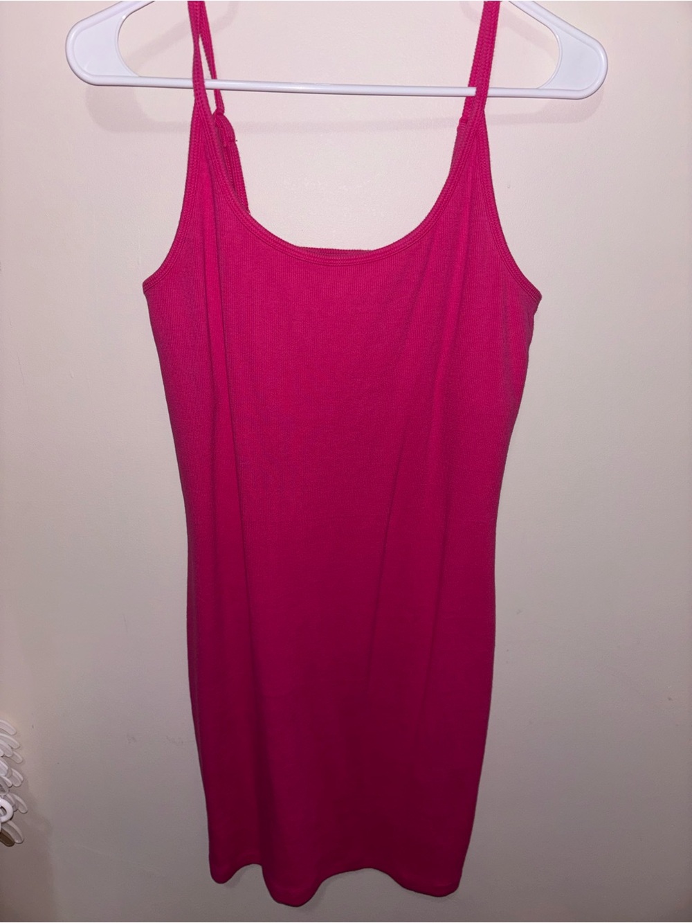 Women’s Fuchsia Slip Dress - Classic Tank Style